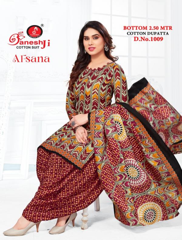 Ganesh Ji Afsana Vol-1 Indo Cotton Exclusive Designer Dress Material